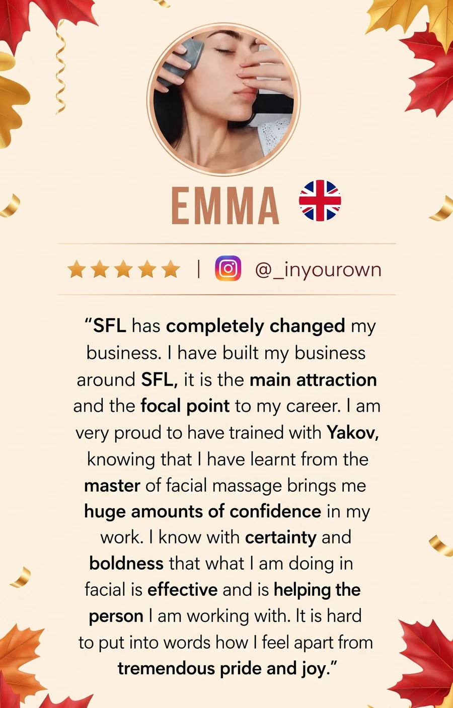 Emma, review of the SFL online course